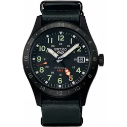Seiko SSK025K1 Herren-Armbanduhr Automatik GMT Schwarz