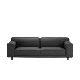 Soho Big Sofa Leder 3-Sitzer Beige