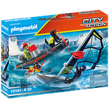 Playmobil City Action Seenot: Polarsegler-Rettung mit Schlauchboot 70141