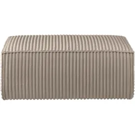 OTTO home Hocker FINNLEY Bouclé 102 x 42 x 69 cm Grau