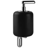 GESSI Goccia Seifenspender zur Wandmontage in GRES schwarz, 38014079, Farbe: Weiß CN
