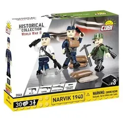 COBI 2046 3 Figuren Narvik 1940