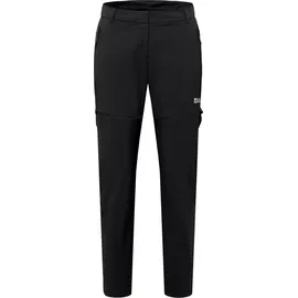 Jack Wolfskin Hikeout Zip Off Hose Schwarz 40
