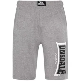 Lonsdale Shorts grau/schwarz/weiß XL