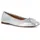 GEOX Damen D MARSILEA A Ballet Flat, Silver, 39