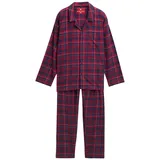 Tom Tailor Pyjama mit Karomuster, rot, Kariert, Gr. 48