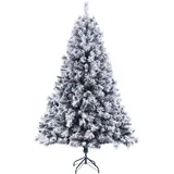 Svita Weihnachtsbaum künstlich Weiß 210 cm