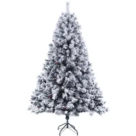 Svita Weihnachtsbaum künstlich Weiß 210 cm