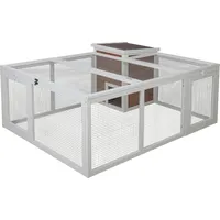 Kerbl Freigehege mit Unterschlupfhaus 132 x 102 x 59