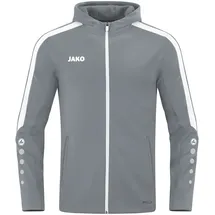 Jako Kapuzenjacke Power Steingrau 164