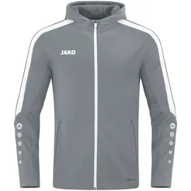 Jako Kapuzenjacke Power Steingrau 164
