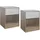 Hti-Living Nachtschrank Thekla 40 x 50 x 40 cm Beige