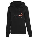 MERCHCODE Hoodie Weihnachten Schwarz XS