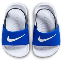 Nike Kawa Badelatschen Baby 402 - game royal/white-thunder blue-white 23.5
