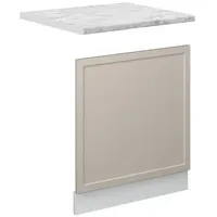 Vicco Frontblende Fame-Line, GrauBeige, 60 cm, AP Marmor, Vicco