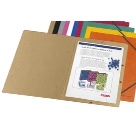 Herlitz Eckspanner A4 Braun 5 St.