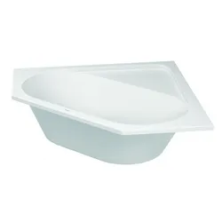 Badewanne D-Code 1400x1400mm Eckversion, Einbauversion, weiß