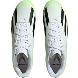 adidas X Crazyfast.4, ftwwht/cblack/luclem 48