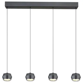 GLOBO Marthy 1-flg. 80,5 cm grau Metall