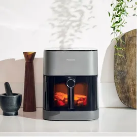 Panasonic NF-CC500SXE Heißluft-Fritteuse 5 l, 1450 W Grau
