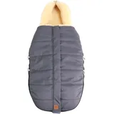 Kaiser "ALLEX" Lammfell Fußsack medizin (Anthracite)