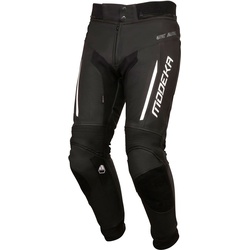 Modeka Valyant, Lederhose - Schwarz/Weiß - 52