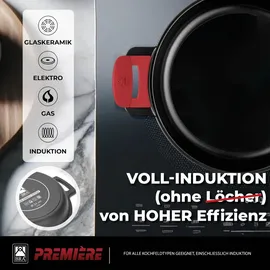 Bra Premiere Topf-Set 5-tlg. 2 x Bratentopf + 2 x Fleischtopf