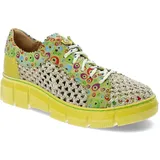 Gelbe Halbschuhe Maciejka Modische Damenschuhe, 41