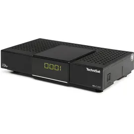 TechniSat HD-C 233 HDTV Kabelreceiver (HDTV, DVB-C, DVB-C2, Schwarz)