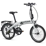 Tretwerk Akimbo E Bike 20 Zoll Klapprad Elektrofahrrad 360Wh 155 - 190 cm