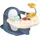 Smoby Badesitz Baby-Badesitz Blau 7600140404