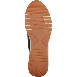 Marco Tozzi Damen Wedge Sneaker mit Lederanteil mit Keilabsatz, Braun (Mocca Comb), 40 EU