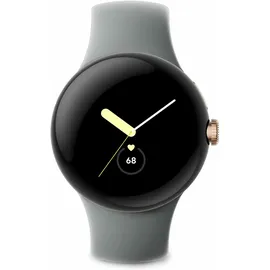 Google Pixel Watch BT champagne gold Sportarmband hazel