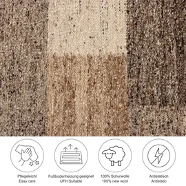 THEKO Ehrwald TK-156 Wendeteppich 200 x 300 cm Beige/Multi