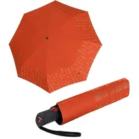 Knirps Regenschirm C.205 Medium Duomatic Solid Pumpkin Reflective