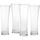 Schott Zwiesel Gläserset - Weizen Beer Basic 4tlg. Kristall, Kristalloptik Transparent Klar