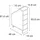 Vicco Dachschrägenschrank Rion 15 x 81,6 x 46 cm Anthrazit / Grau