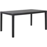 PROGARDEN Gartentisch Ausziehbar 150-220 x 90 x 72 cm Anthrazit