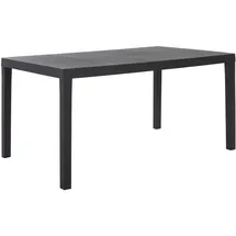 PROGARDEN Gartentisch Ausziehbar 150-220 x 90 x 72 cm Anthrazit