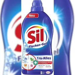 Sil 1 für Alles Flecken-Gel Fleckenentferner Reiniger 1300 ml Reinigungsmittel