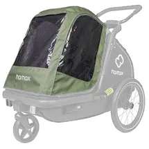 Hamax Fahrradhundeanhänger Pluto grau