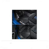 BMW Original BMW 1er F40 Allwetter Fussmatten Set vorne und hinten 51472469121+123 und EIN Einkaufschip