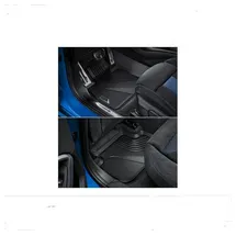 BMW Original BMW 1er F40 Allwetter Fussmatten Set vorne und hinten 51472469121+123 und EIN Einkaufschip