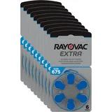 60 x Rayovac Hörgerätebatterien 675 Extra Advanced 1,45V 640mAh 675AUN-6XEMF