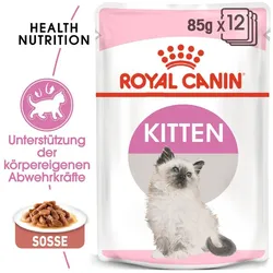 ROYAL CANIN KITTEN Nassfutter in Soße für Kätzchen 12x85g