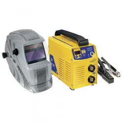 GYS Gysmi E200 FV - Inverter Schweißgerät (MMA, WIG Lift) + Schweißmaske, Gleichstrom (DC)