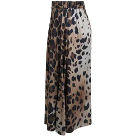 Smith & Soul Maxirock Damen Animalprint Braun M
