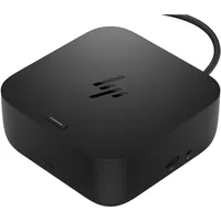 HP G6 100W – 4K, 2x DP, 1x HDMI, 2x USB-C 3x USB-A, 1x Gbit-Ethernet