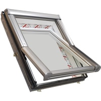 Dachdecker Favorit Roto Dachfenster aus Kunststoff mit Eindeckrahmen und Wärmedämmung (114x118)