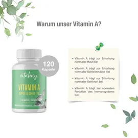 Vitabay Vitamin A 10.000 IE Kapseln  120 St.